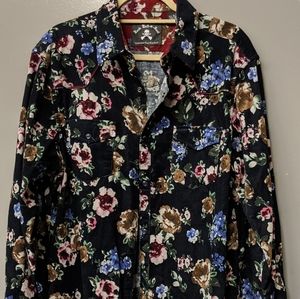 Rock Roll n Soul corduroy button down